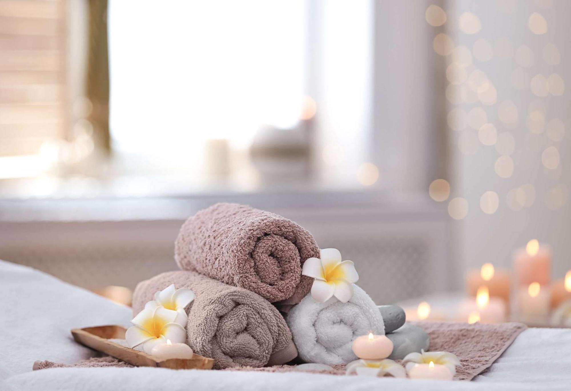Radisson Blu Hotel Ahmedabad Exterior foto Spa towels
