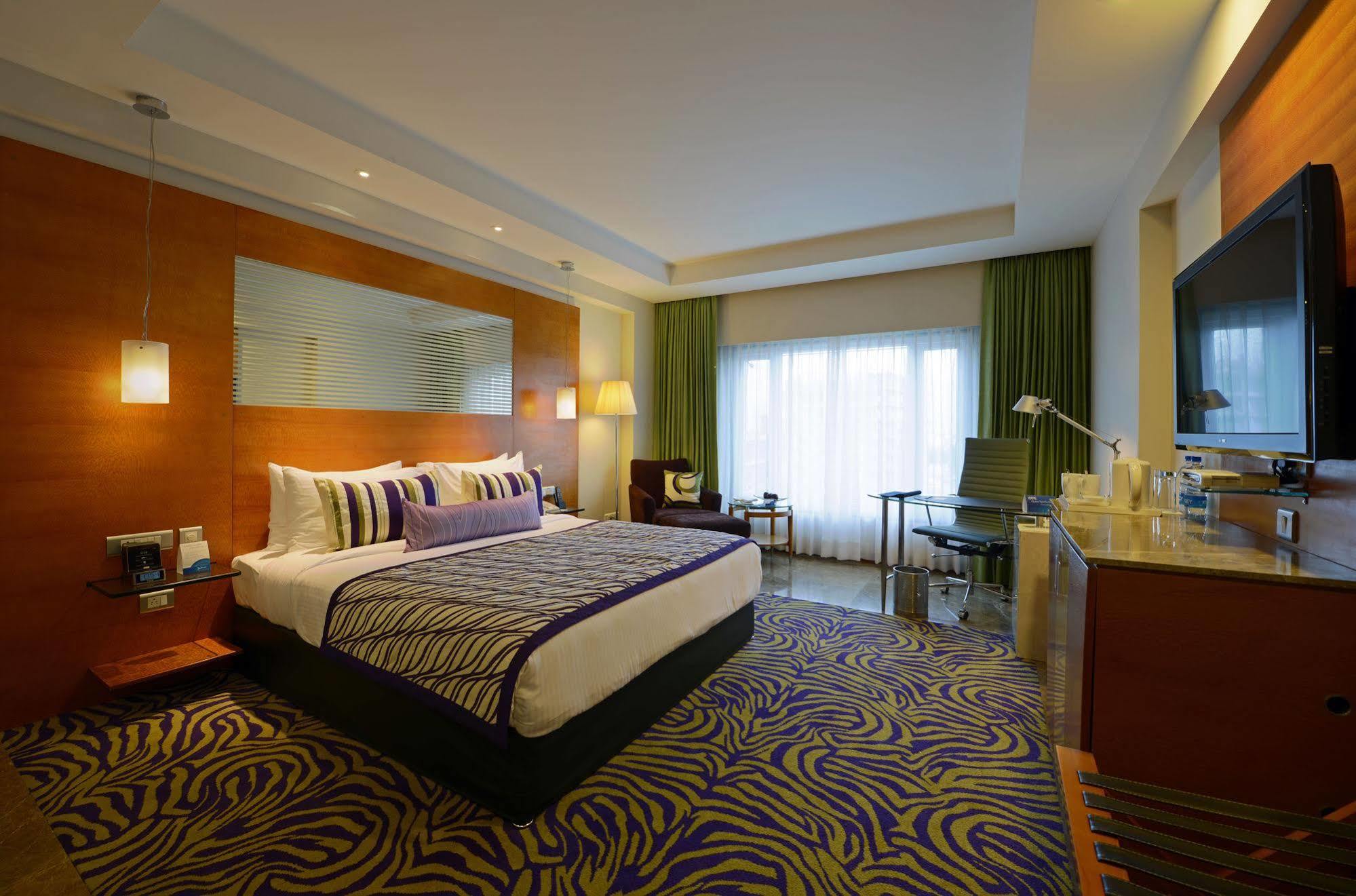 Radisson Blu Hotel Ahmedabad Exterior foto A room at the hotel